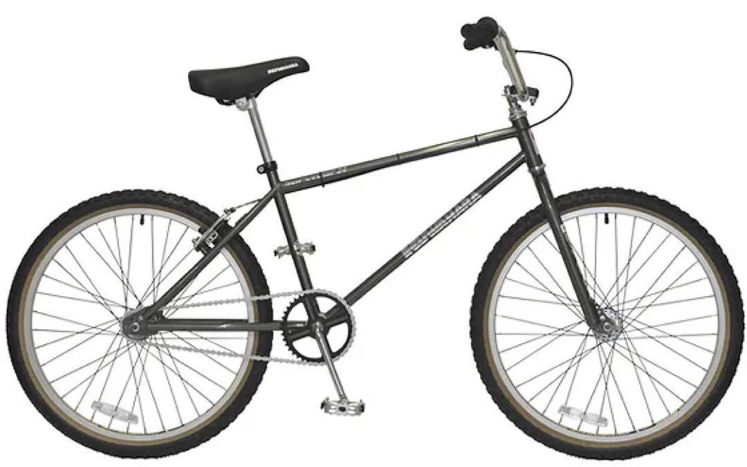 タイヤサイズ20インチ自転車BMX KUWAHARA Survivor　パッド付+SKYWAYホイール