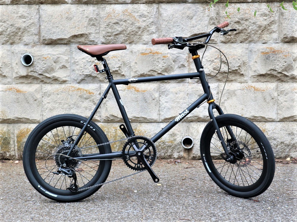 MASI / Fennec flat 8 / MATTE BLACK（マジィ/フェネックフラット8/マットブラック） - ミニベロ (小径車) 専門店  Flamebike 渋谷店