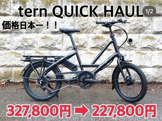 日本一安い tern QUICK HAUL