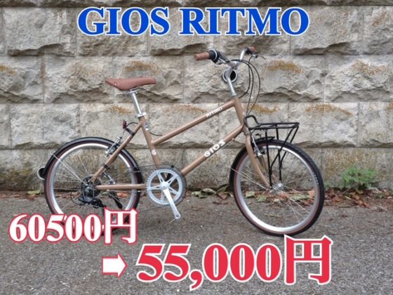 GIOS ”RITMO”　リトモ　BROWN